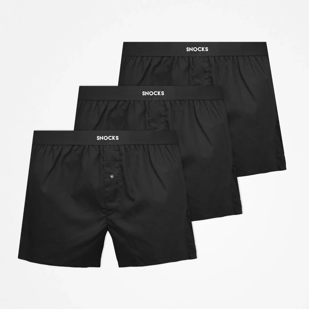 American Boxershorts mit Gummibund | Schwarz - Image 8