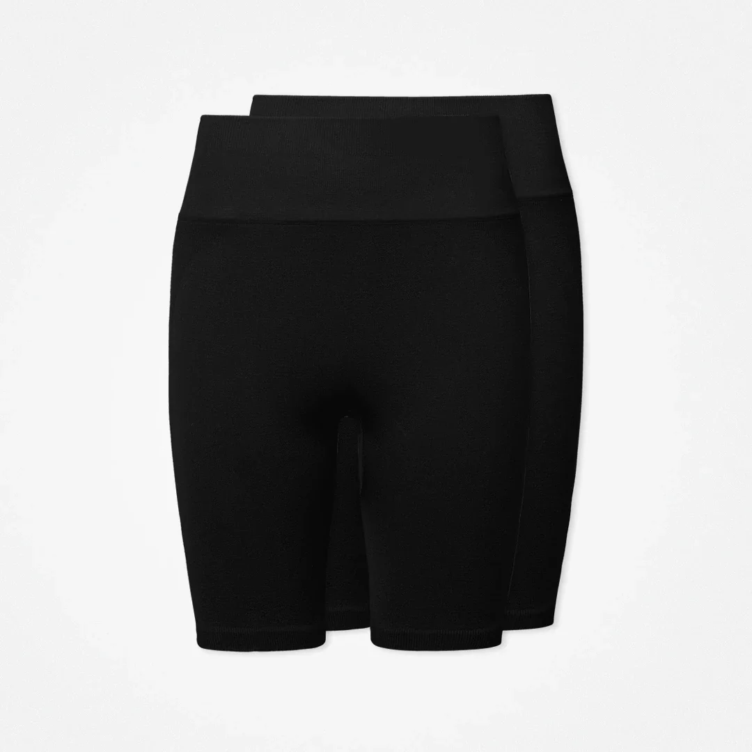 Booty Scrunch Shorts Damen | Schwarz - Image 10