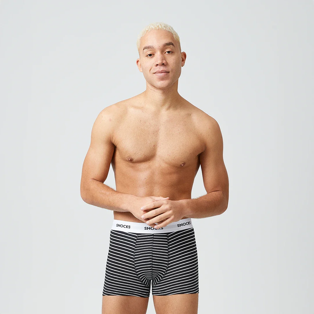 Boxershorts mit Streifen | Rote Streifen - Image 4