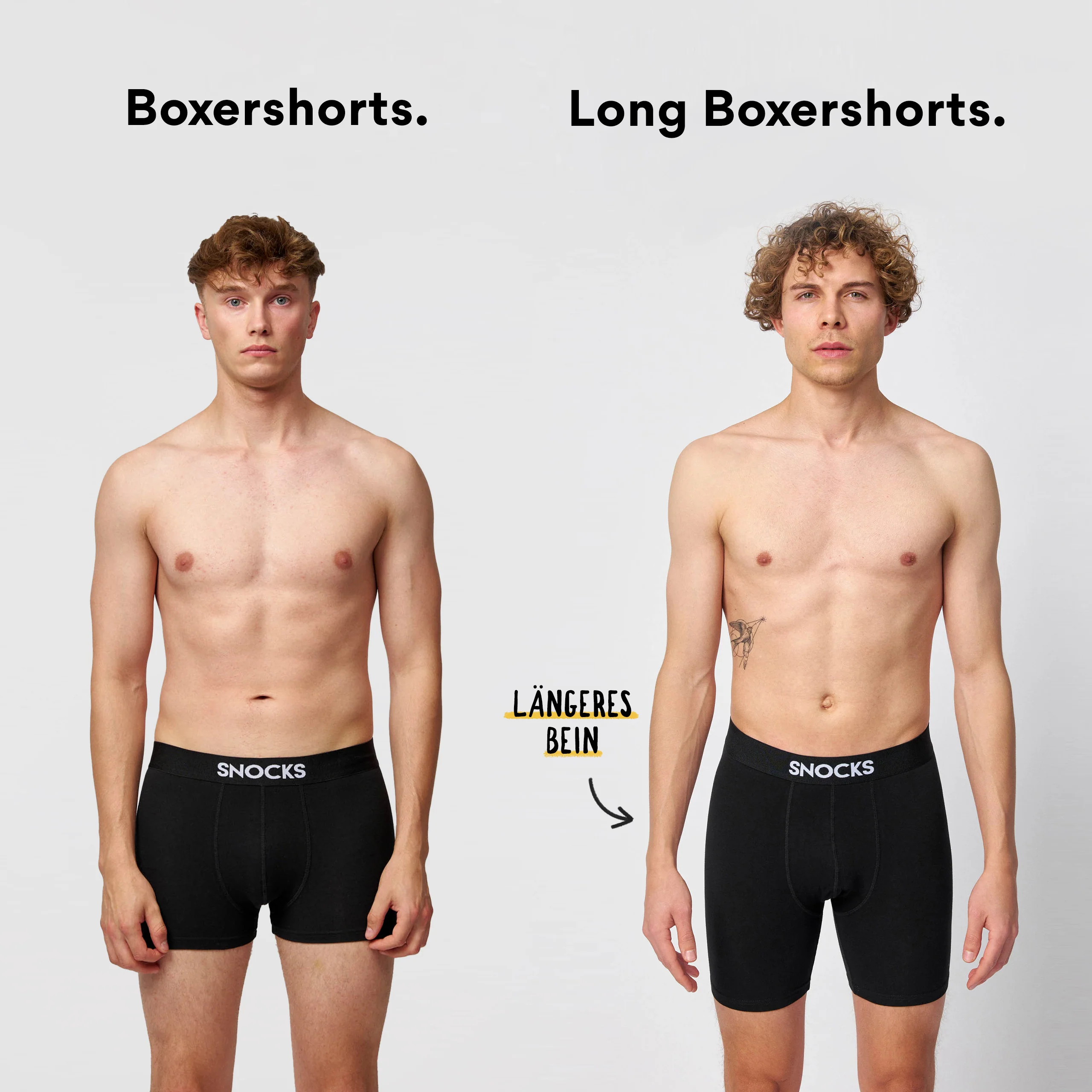 Lange Boxershorts | Schwarz - Image 10