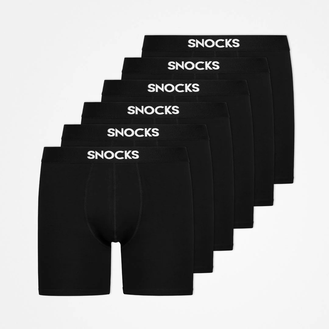Lange Boxershorts | Schwarz - Image 11