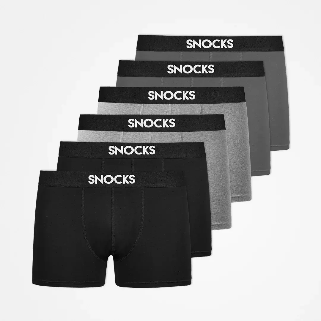 Boxershorts | Mix (Schwarz/Grau/Hellgrau) - Image 11