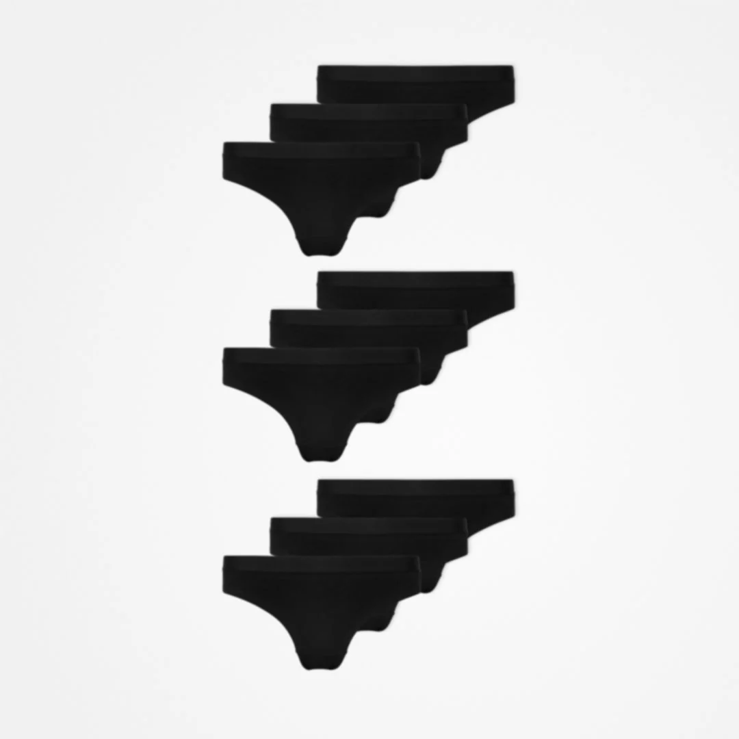 Brazilian Slips mit Gummibund | Schwarz - Image 11