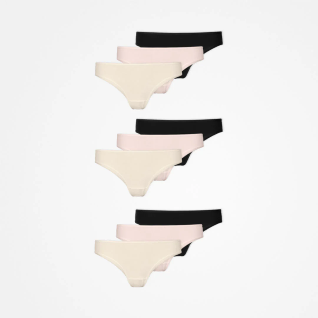 Brazilian Slips | Mix (Hellbeige/Rose/Schwarz) - Image 10