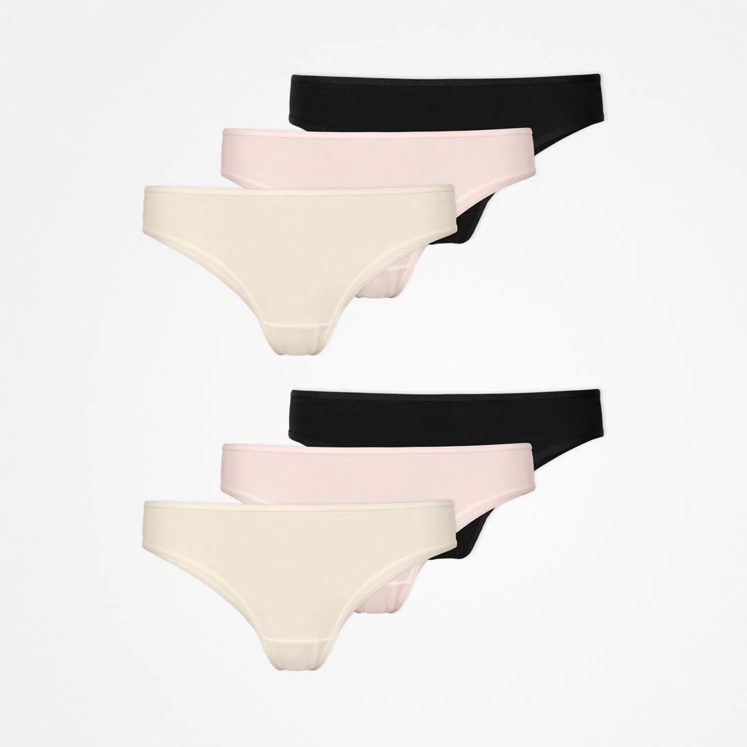 Brazilian Slips | Mix (Hellbeige/Rose/Schwarz) - Image 9