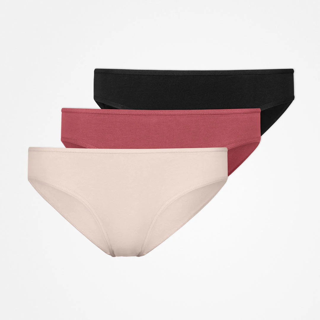 Damenslips | Mix (Apricot/Mauve/Schwarz) - Image 7