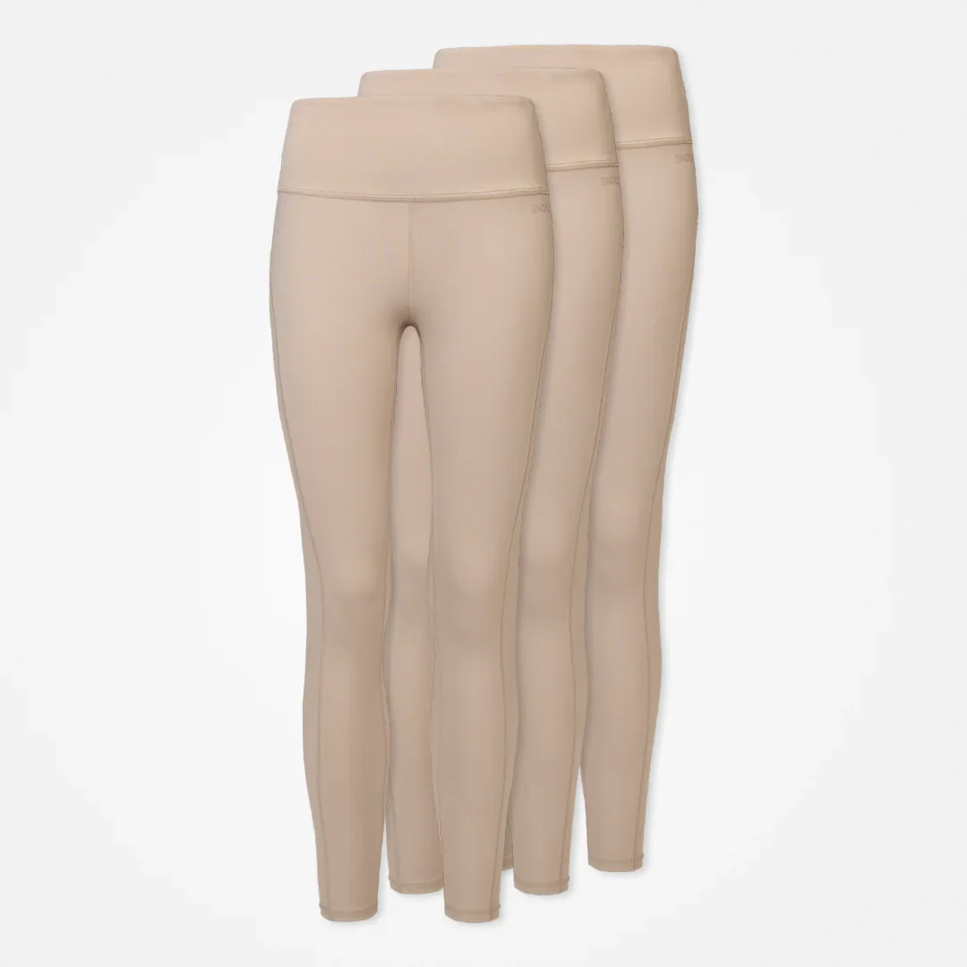 High Waist Leggings | Taupe - Image 11