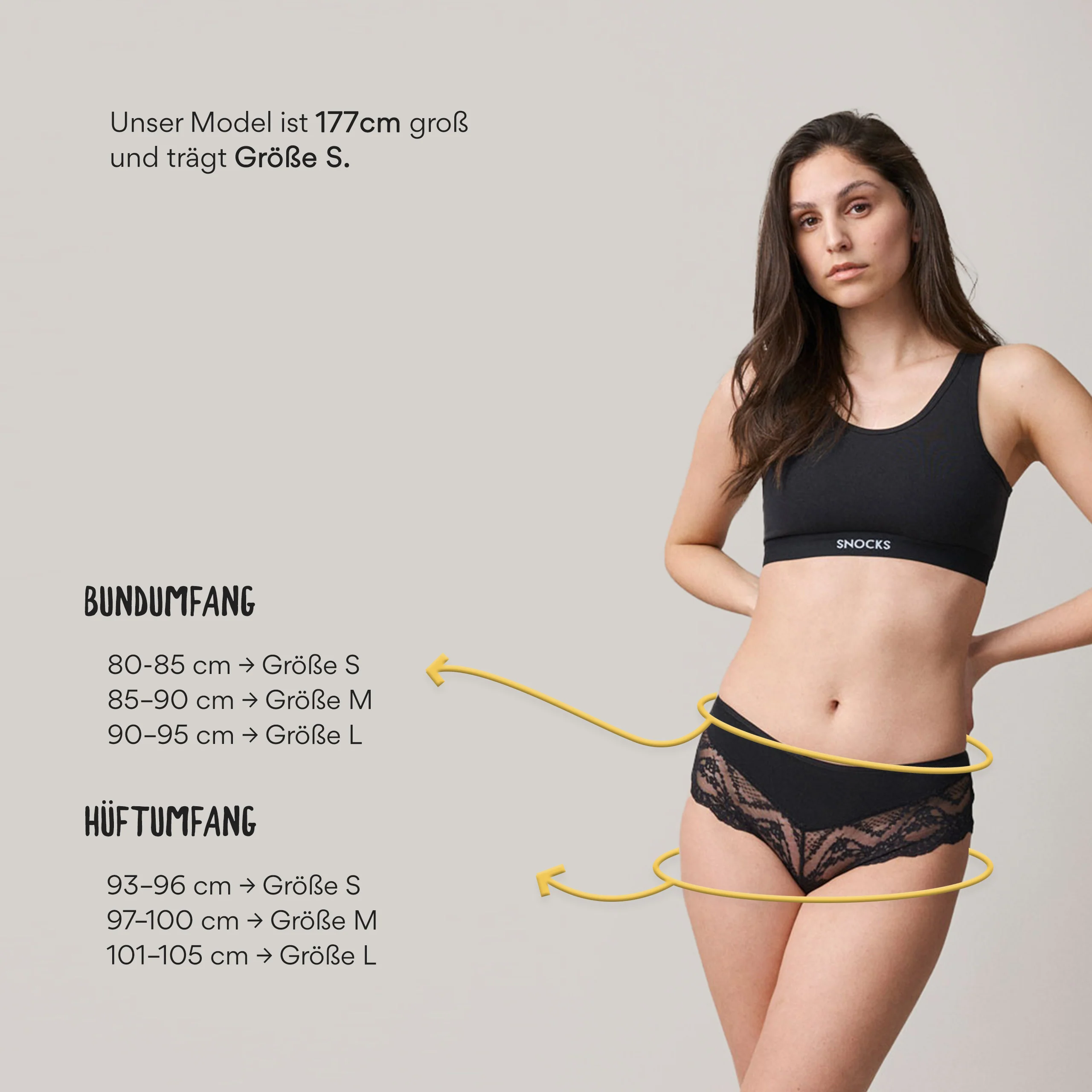 Hipster Panties mit Spitze | Schwarz - Image 11