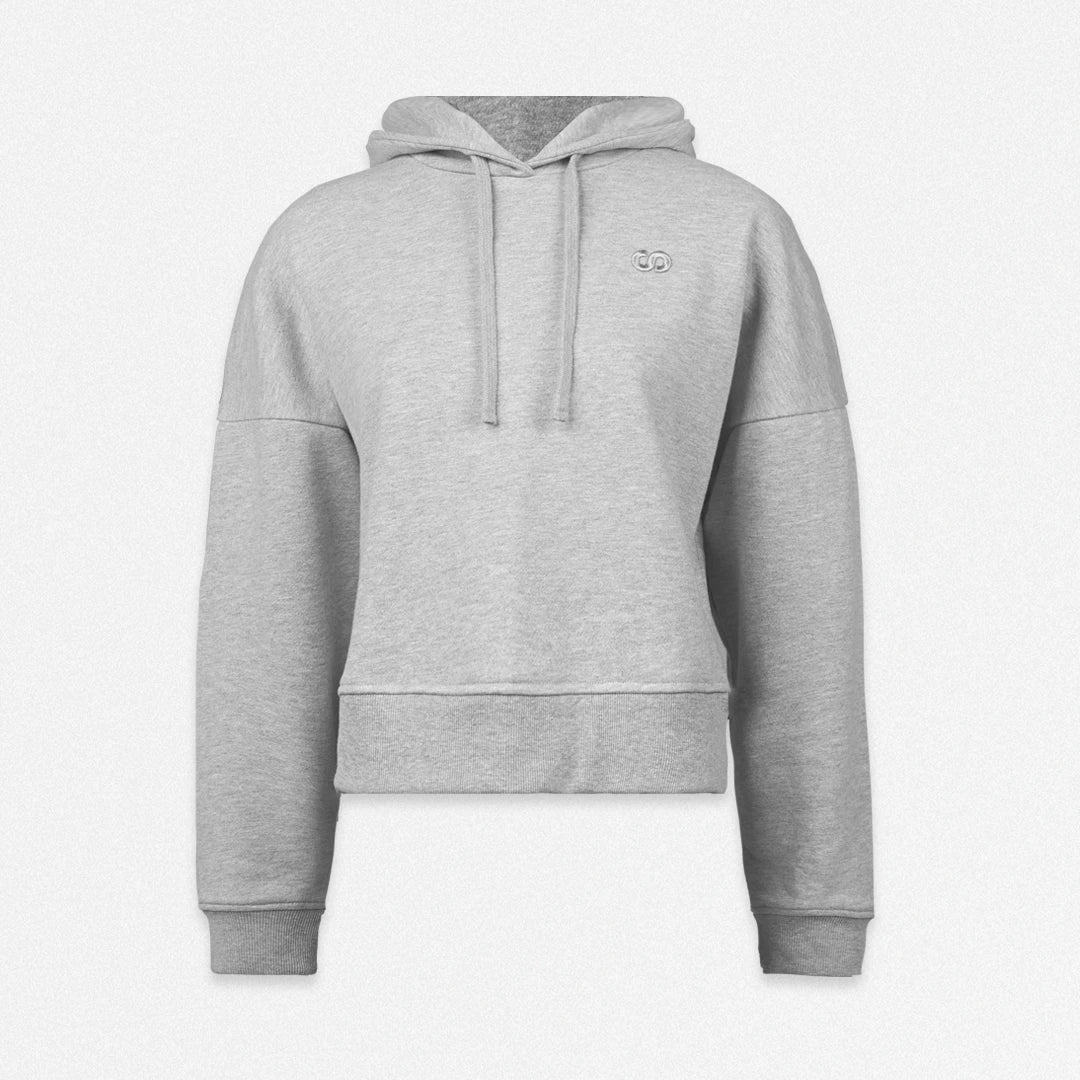 Hoodie Damen | Hellgrau