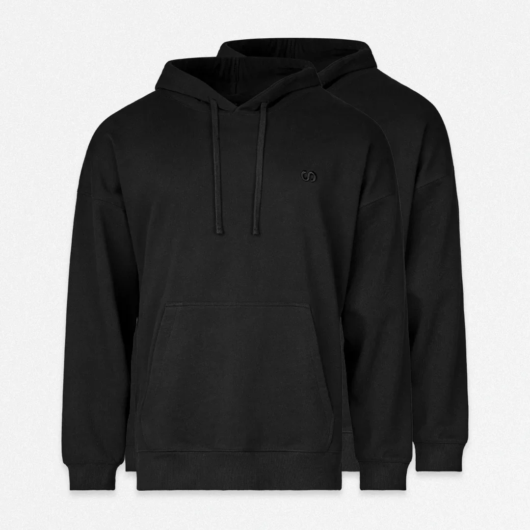 Hoodie Herren | Schwarz - Image 10