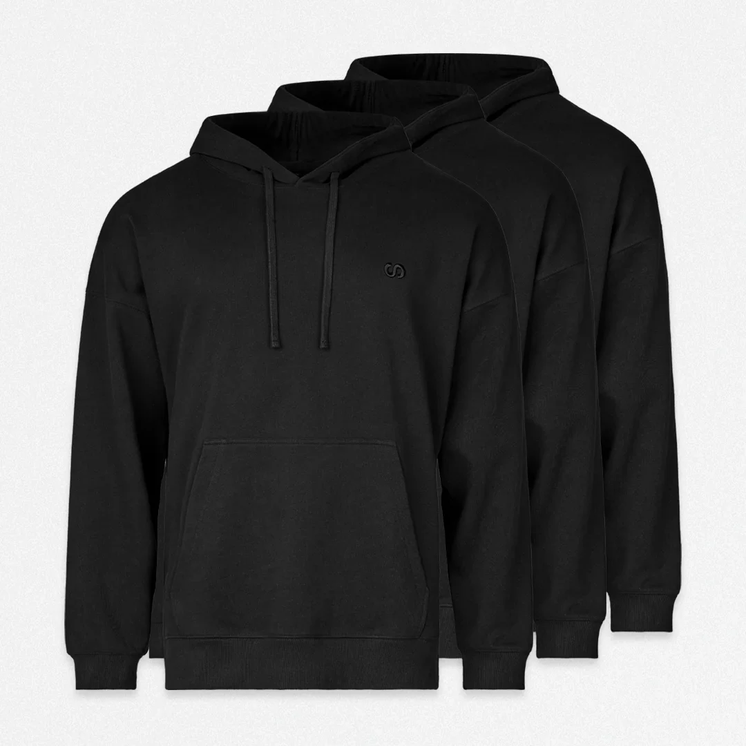 Hoodie Herren | Schwarz - Image 11