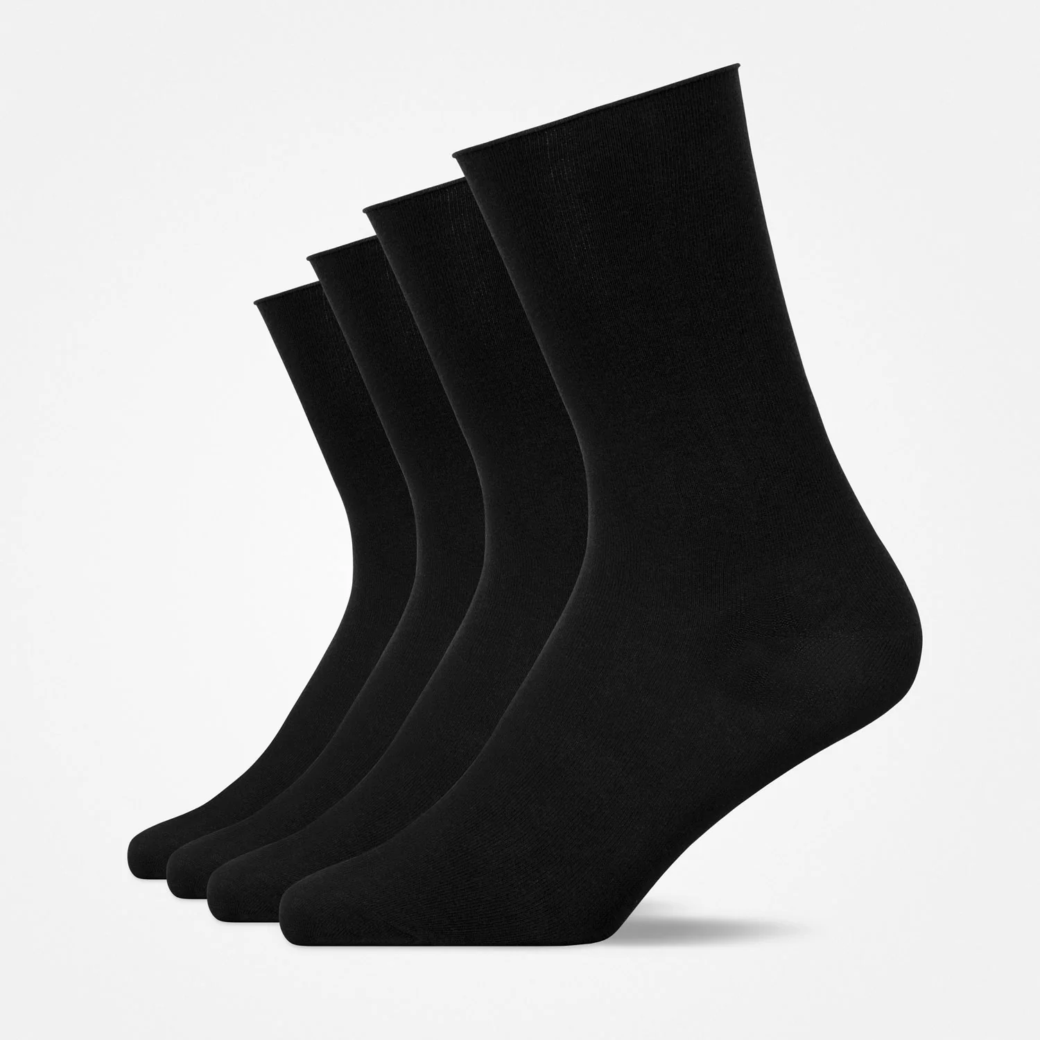 Klassische Damen Socken | Schwarz - Image 11
