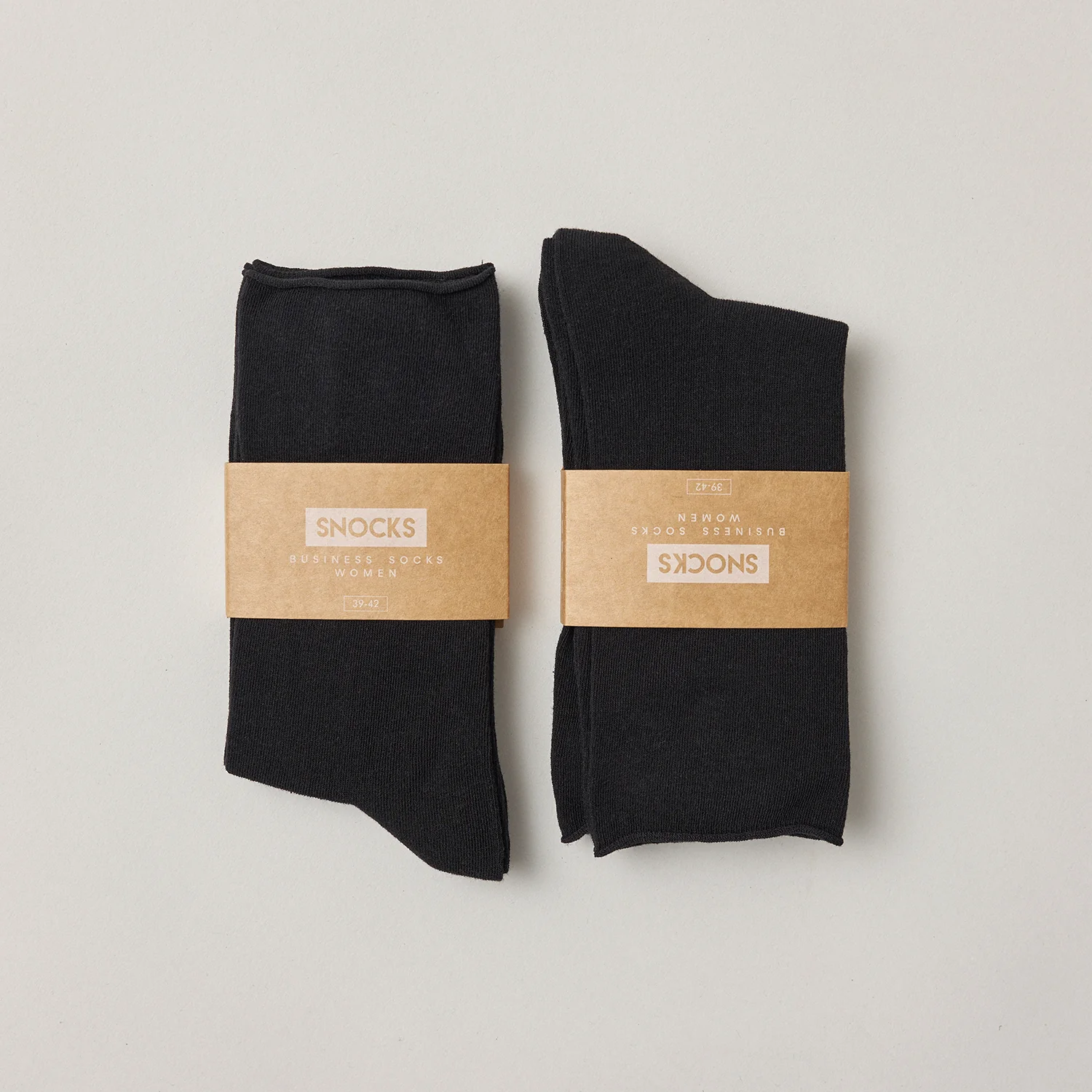 Klassische Damen Socken | Schwarz - Image 9