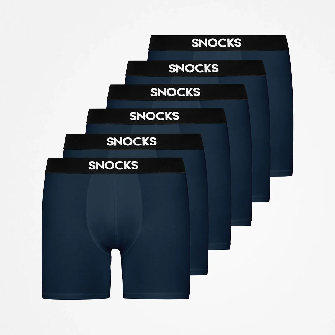 Lange Boxershorts | Dunkelblau - Image 11