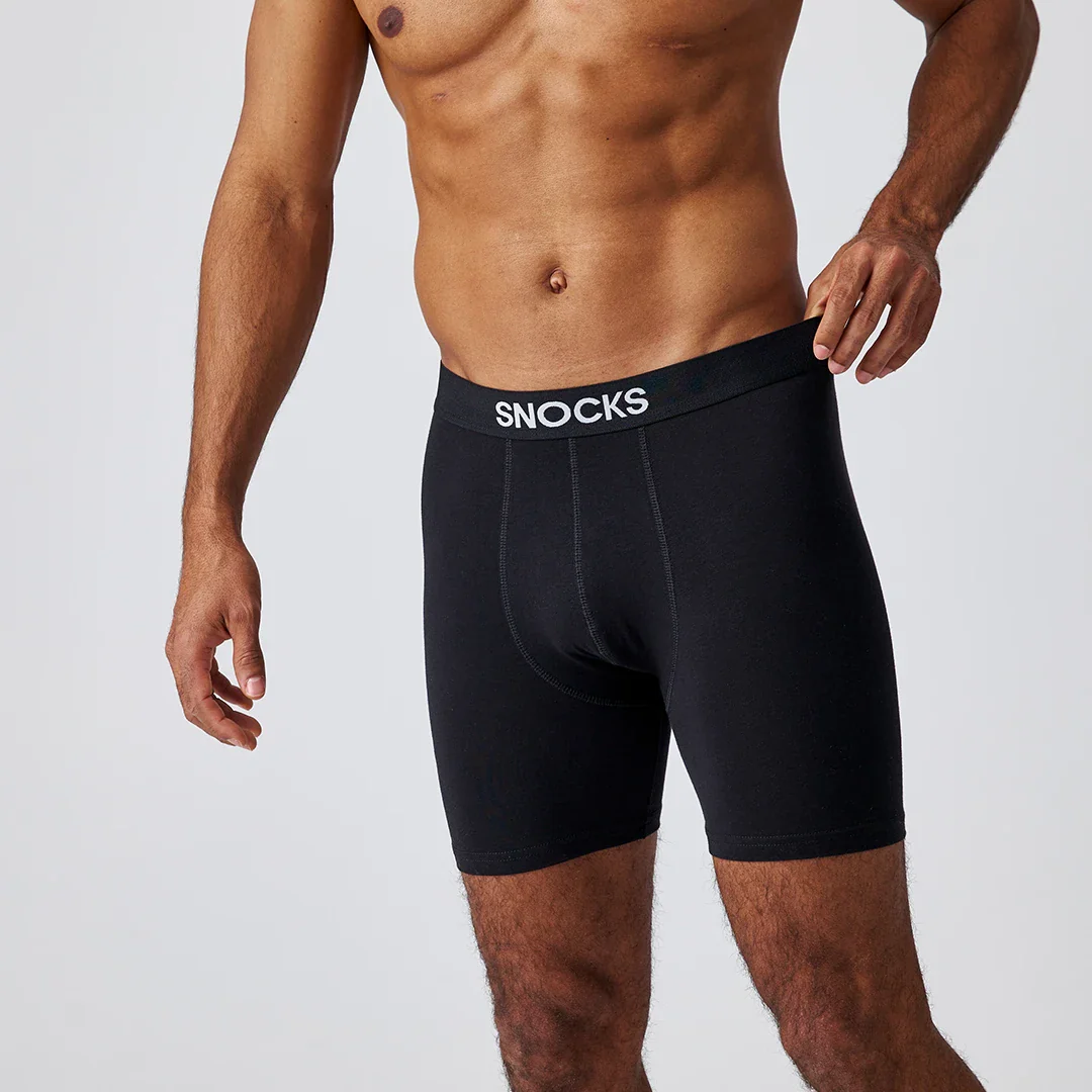 Lange Boxershorts | Mix (Schwarz/Grau/Dunkelblau) - Image 3