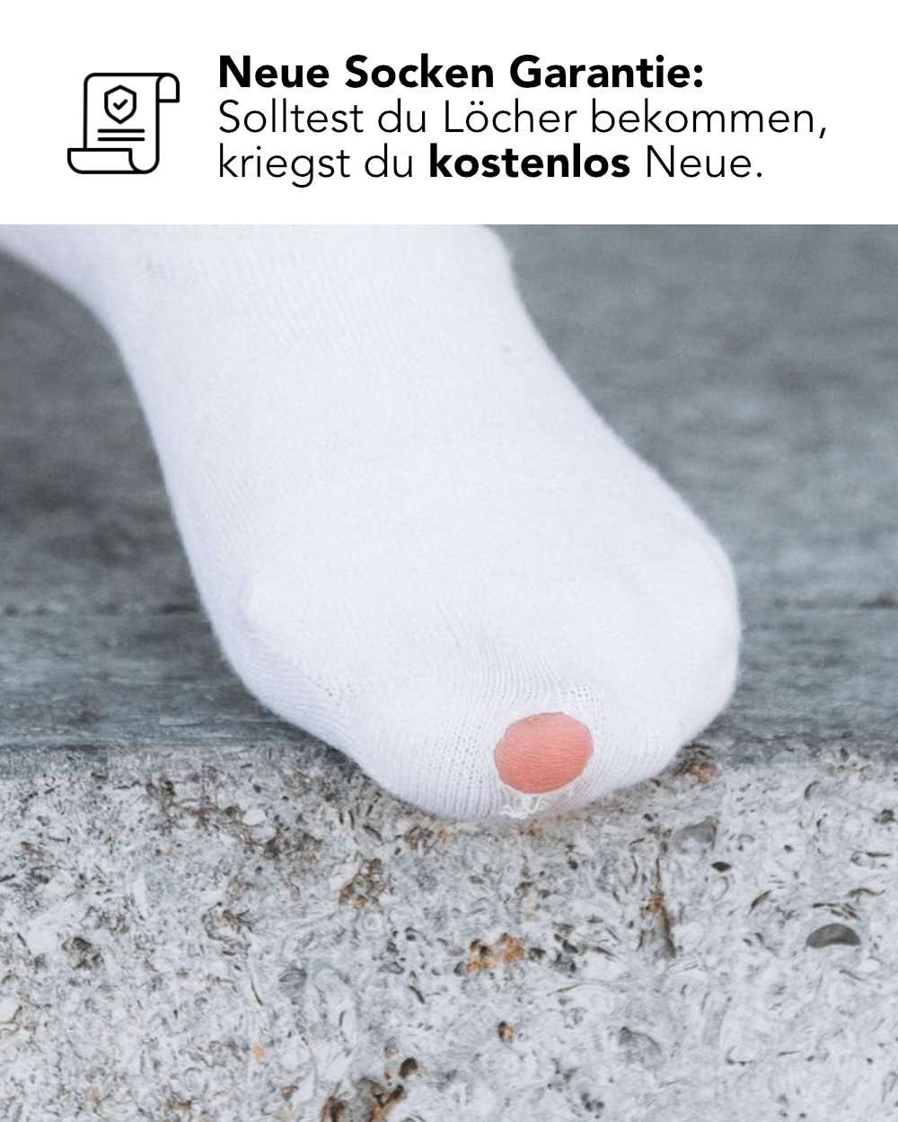 Laufsocken | Schwarz-Weiß - Image 6