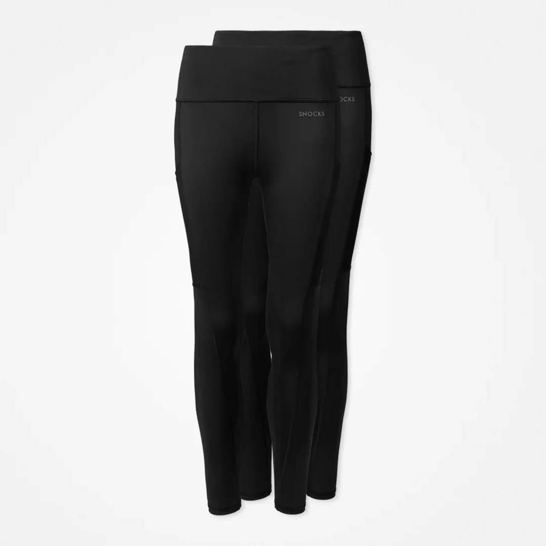 Leggings mit Tasche | Schwarz - Image 13