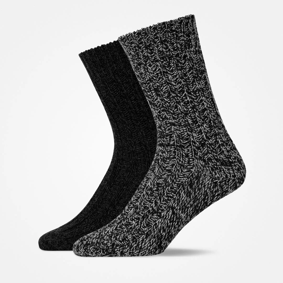 Norweger Socken | Mix (Grau/Schwarz) - Image 9