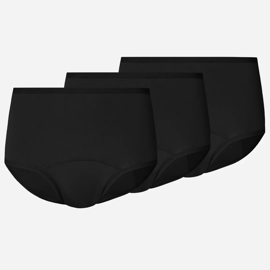 Perioden High Waist Slip STRONG | Schwarz - Image 10
