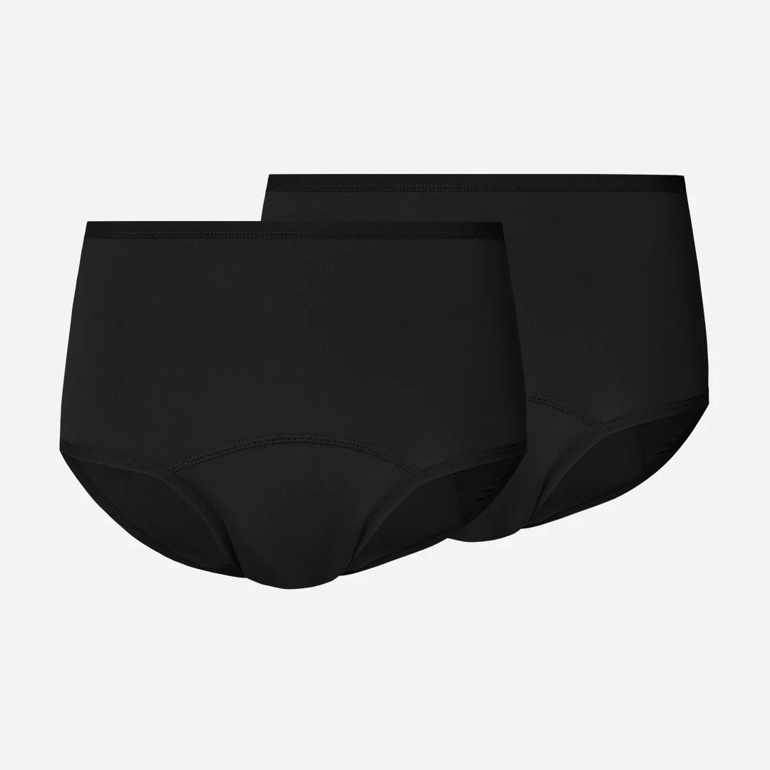 Perioden High Waist Slip STRONG | Schwarz - Image 9