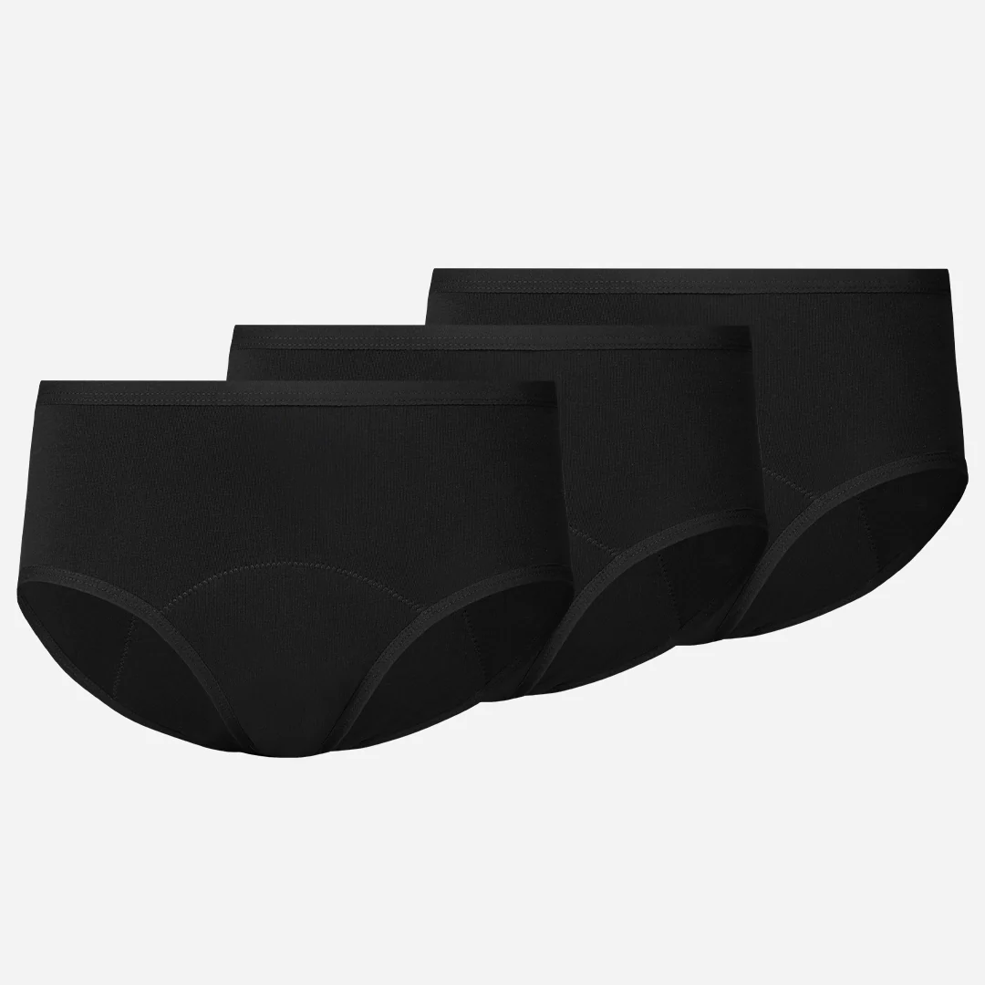 Perioden Hipster Panty STRONG | Schwarz - Image 10