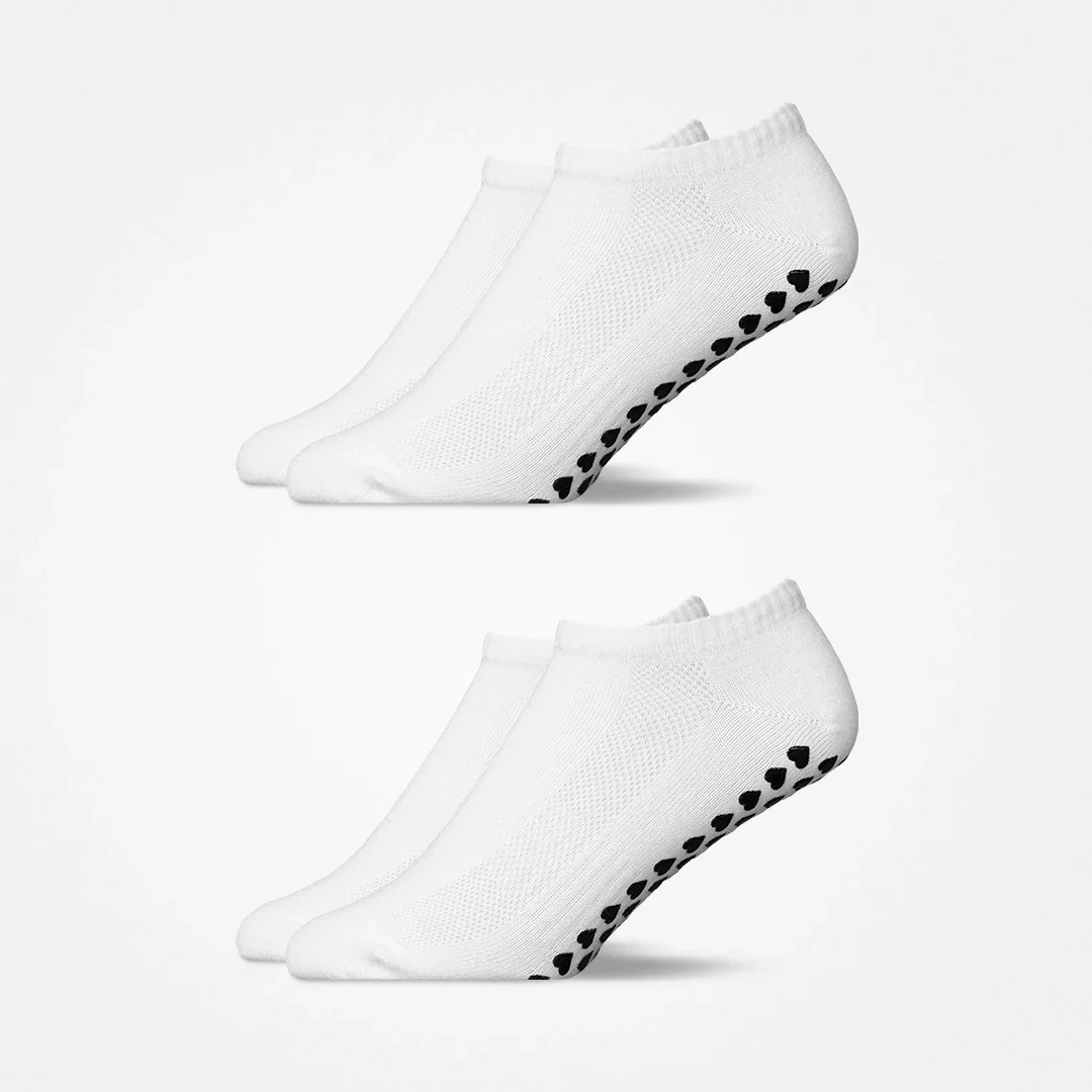 Pilates Socken knöchellang | Weiß - Image 8