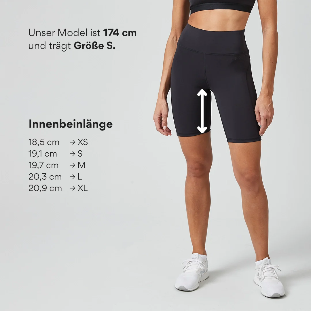 Radlerhose Damen | Schwarz - Image 7