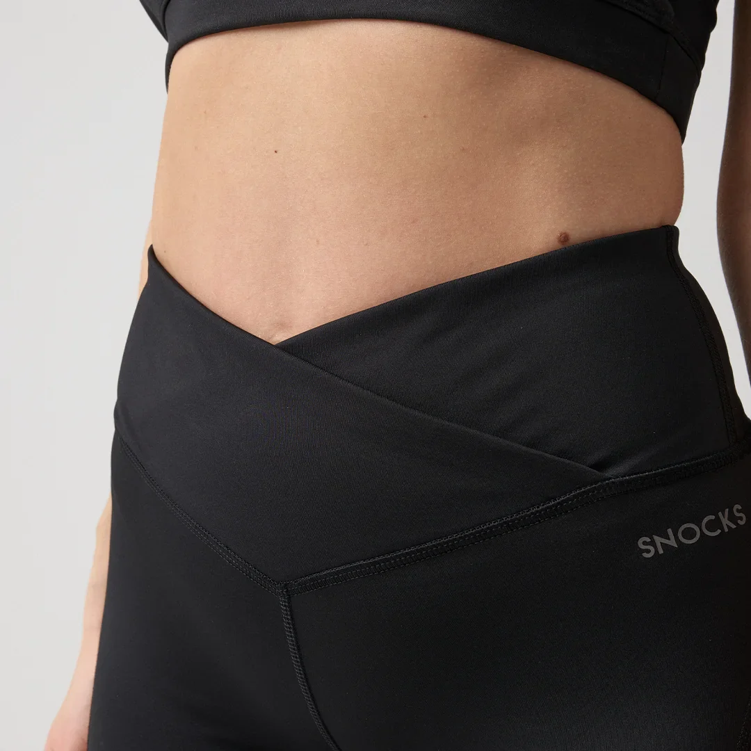 Radlerhose Damen V Cross | Schwarz - Image 2