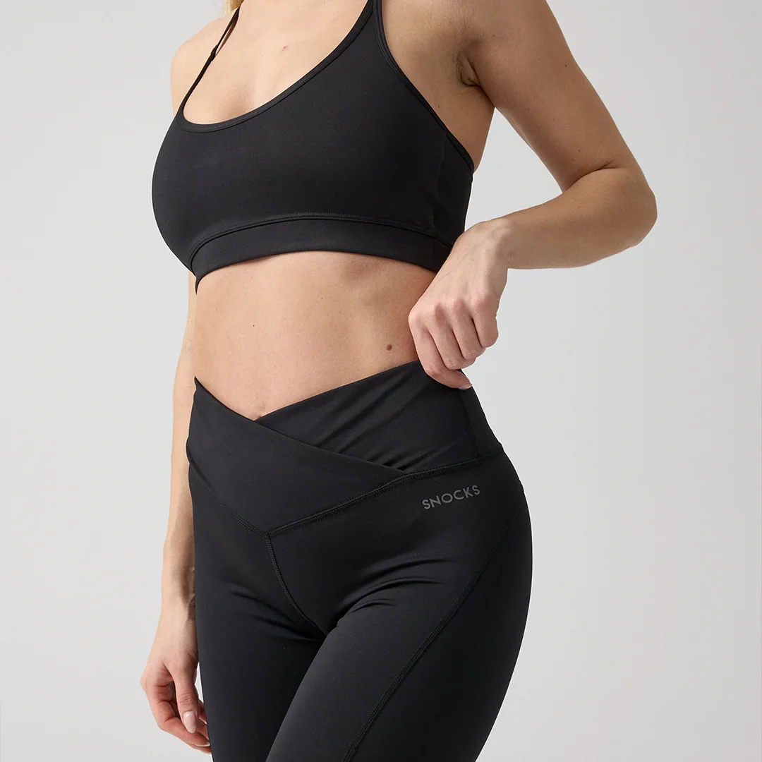 Radlerhose Damen V Cross | Schwarz - Image 3