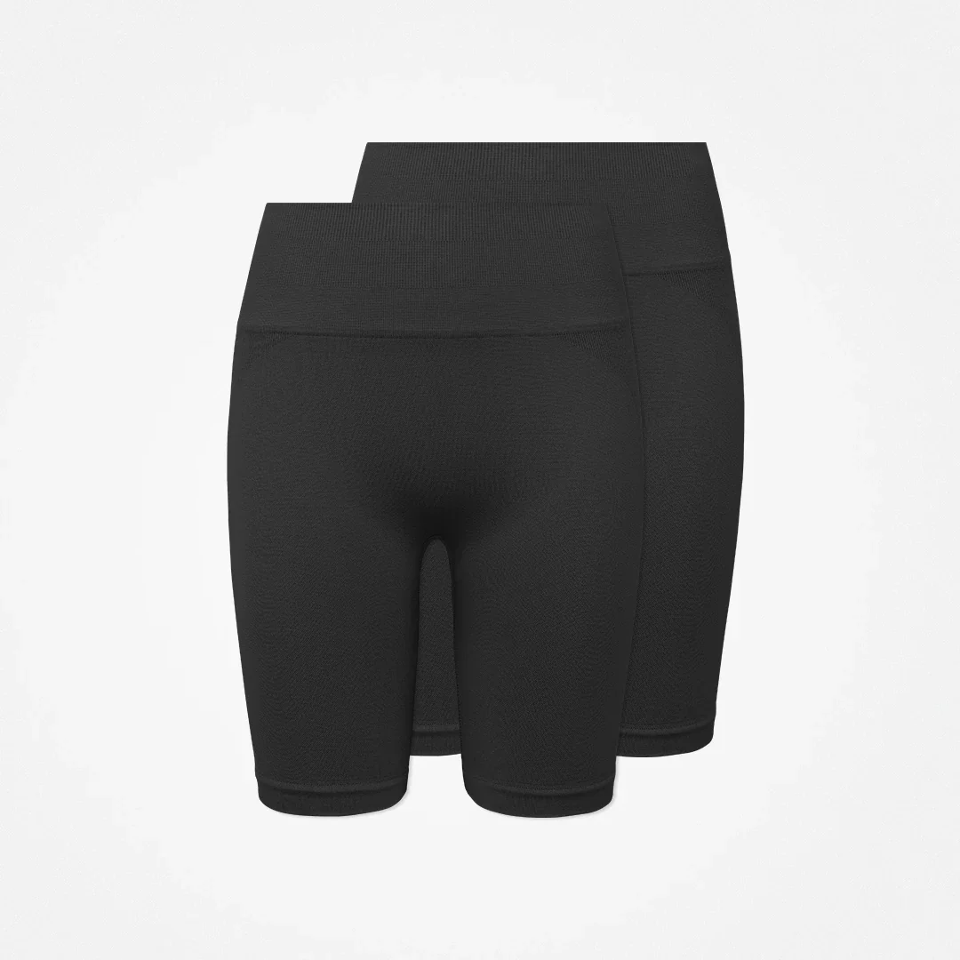 Radlerhose Seamless Damen | Schwarz - Image 11