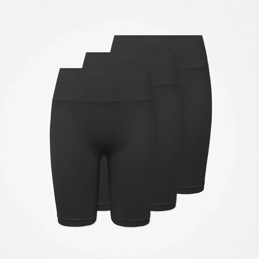 Radlerhose Seamless Damen | Schwarz - Image 12