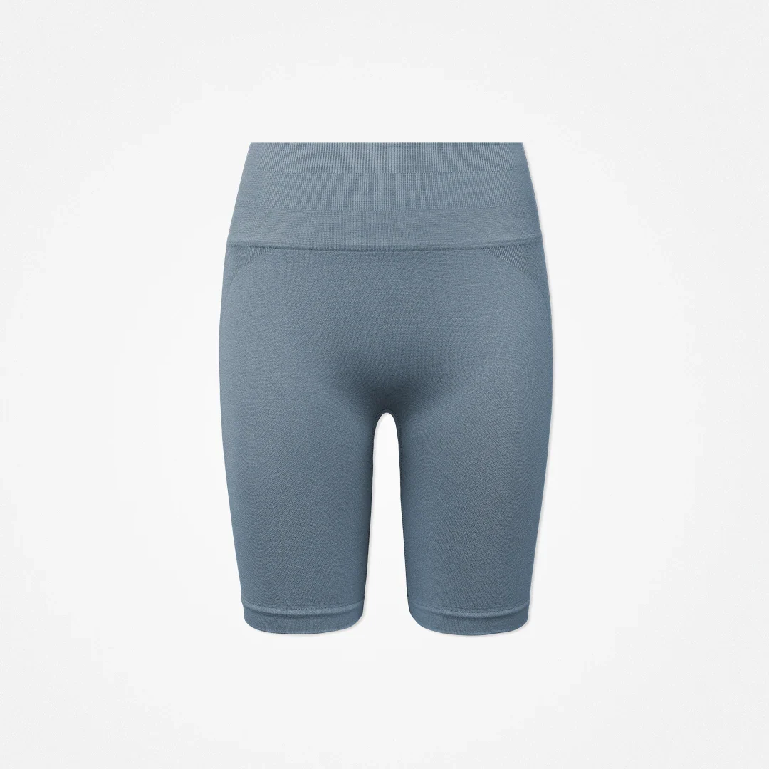 Radlerhose Seamless Damen | Taubenblau - Image 10