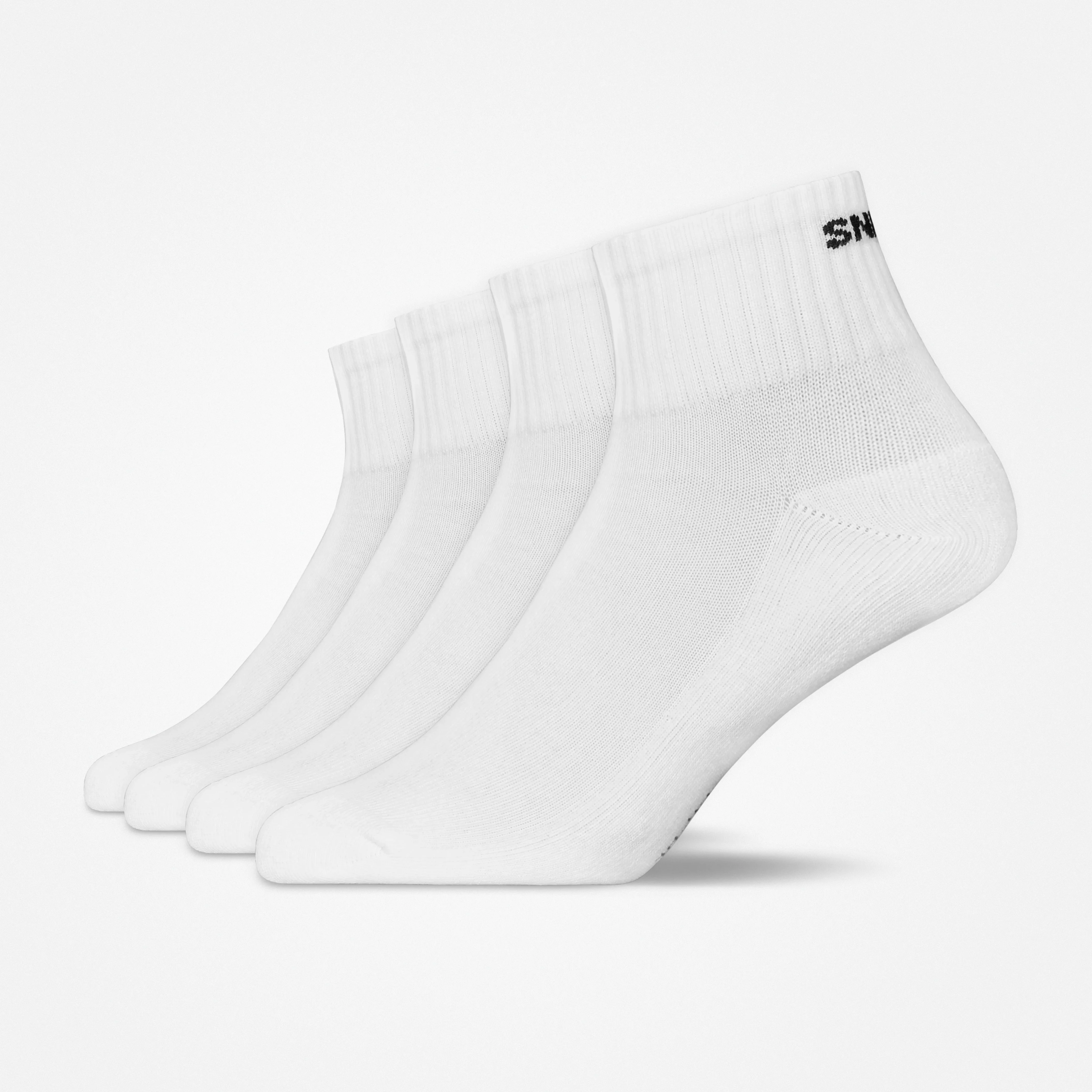 Retro Sneaker Socken | Weiß (SNOCKS) - Image 9