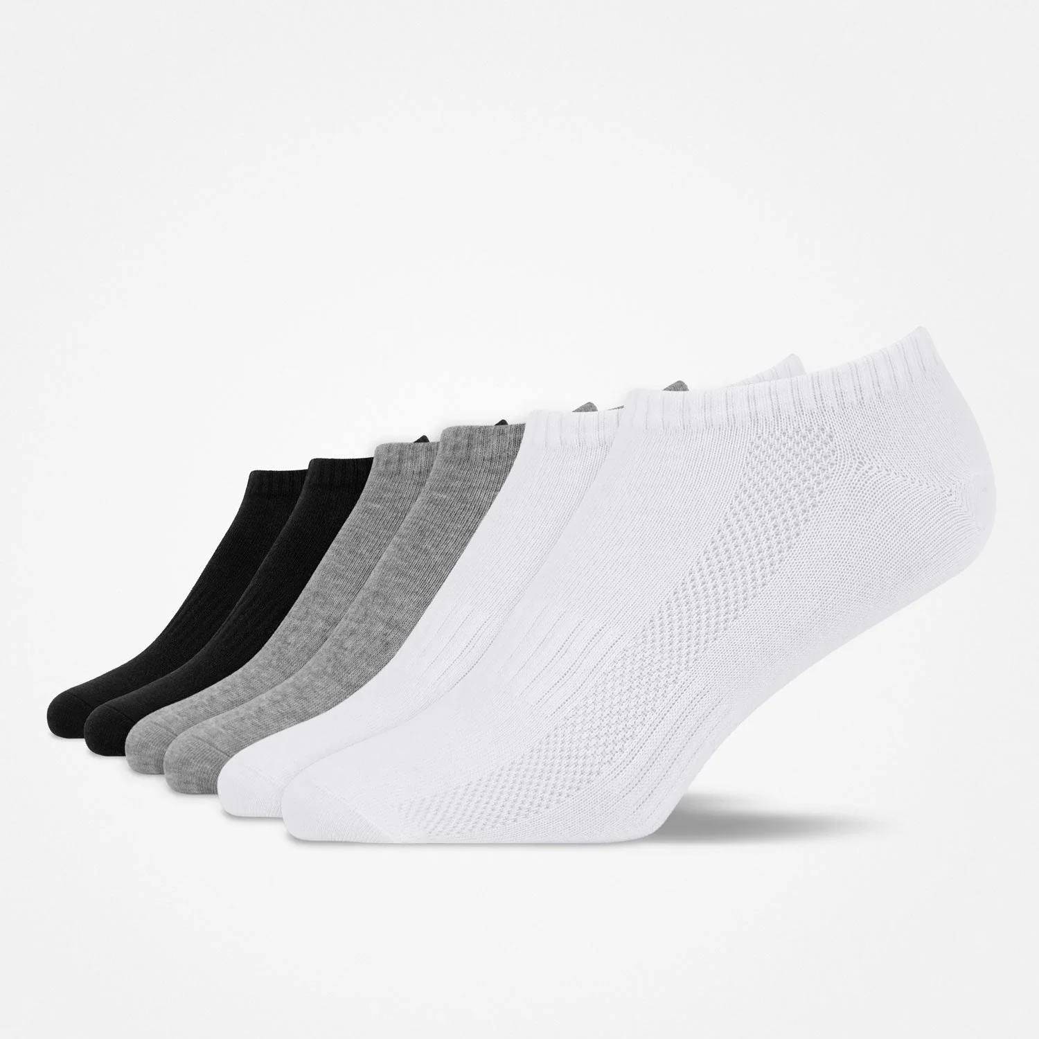 Sneaker Socken | Mix (Schwarz/Weiß/Grau) - Image 8