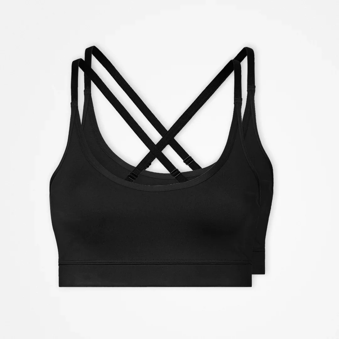 Sport-BH X Back | Schwarz - Image 12