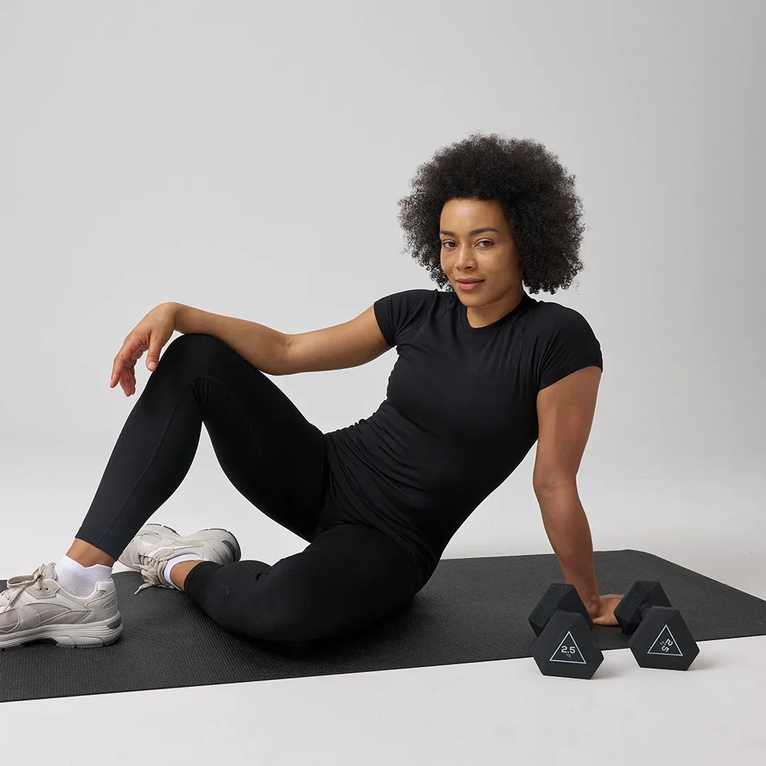 Sport Shirt Seamless Damen | Hellgrün - Image 3