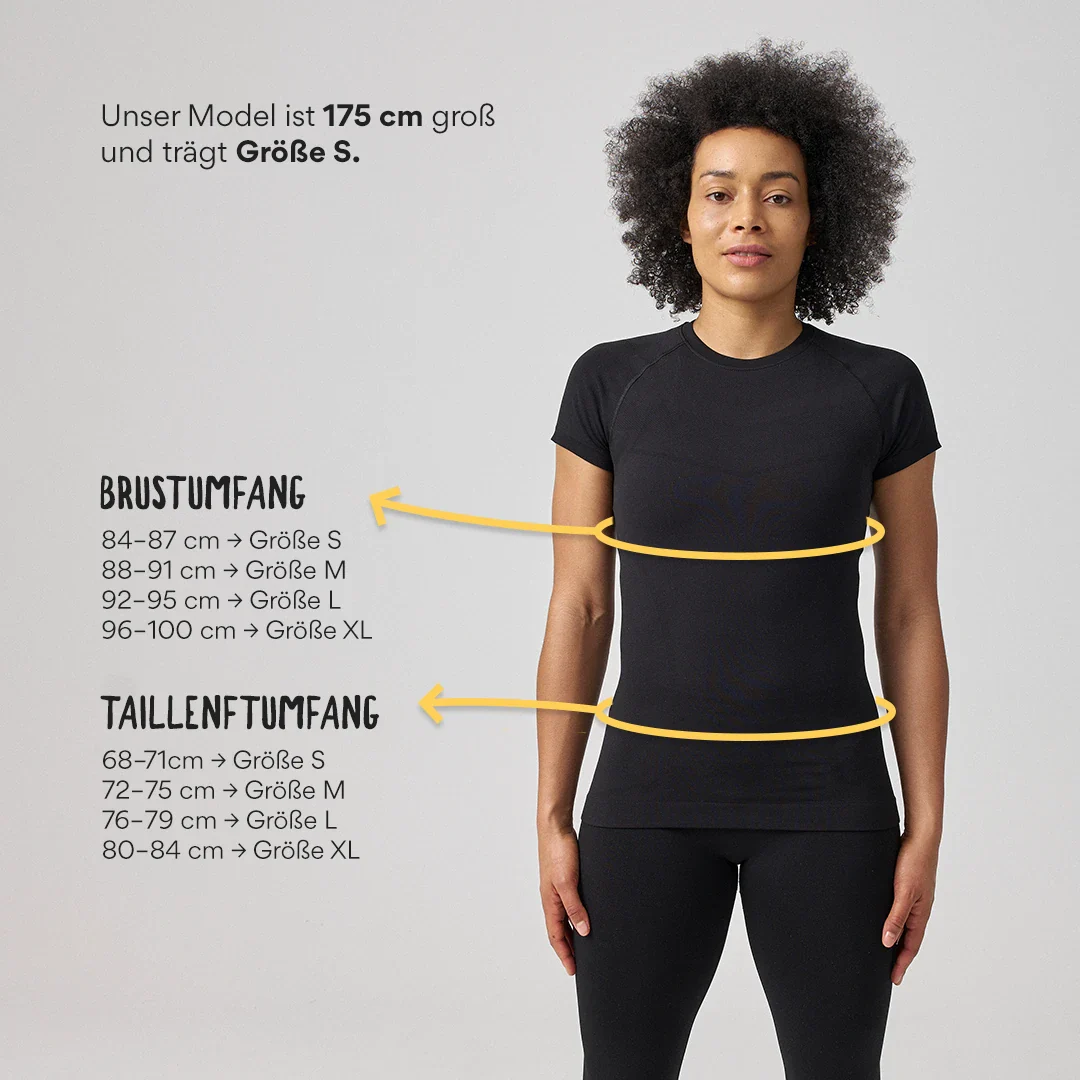 Sport Shirt Seamless Damen | Hellgrün - Image 9