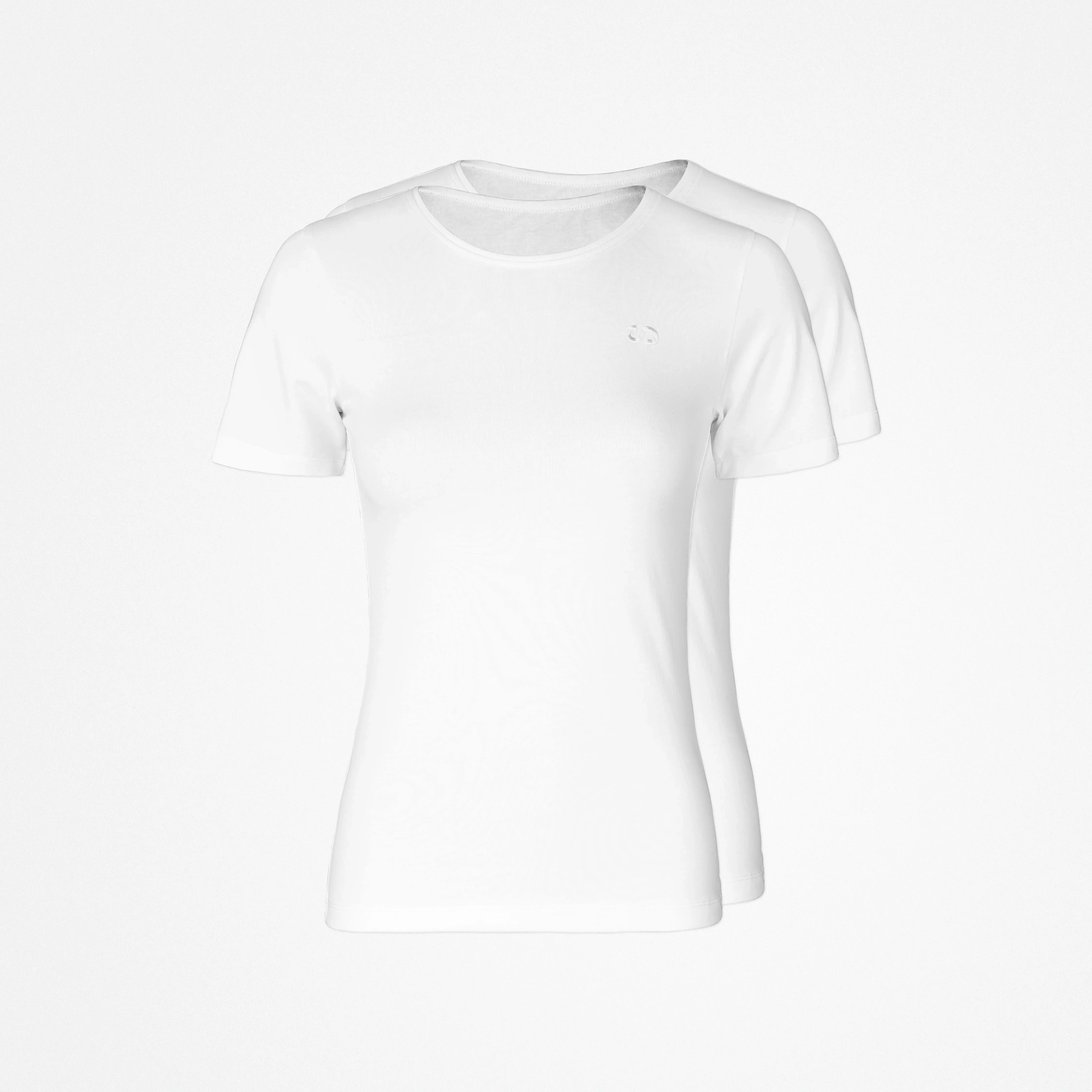 Basic T-Shirt Damen | Weiß - Image 6