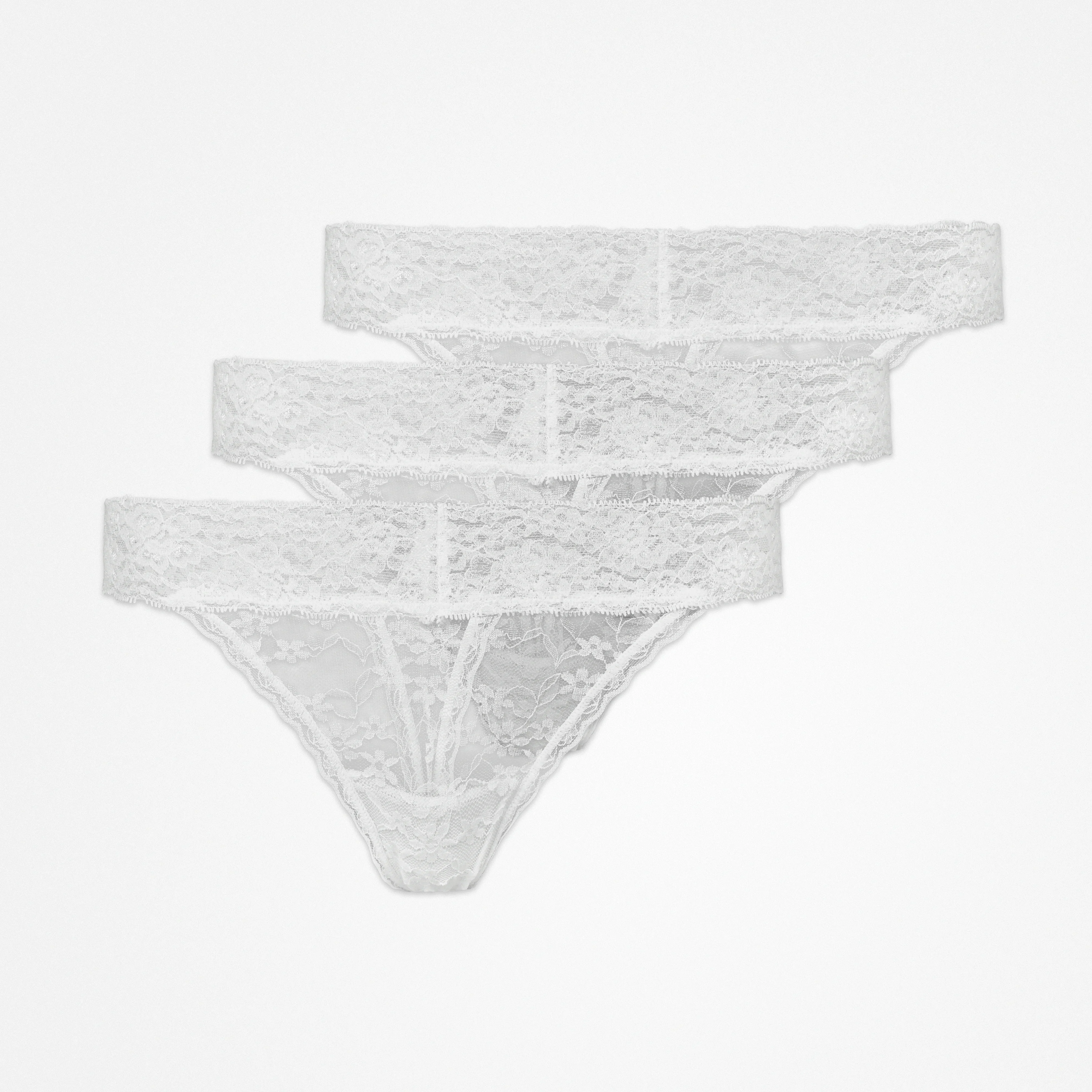 Tangas aus Spitze | Weiß - Image 11