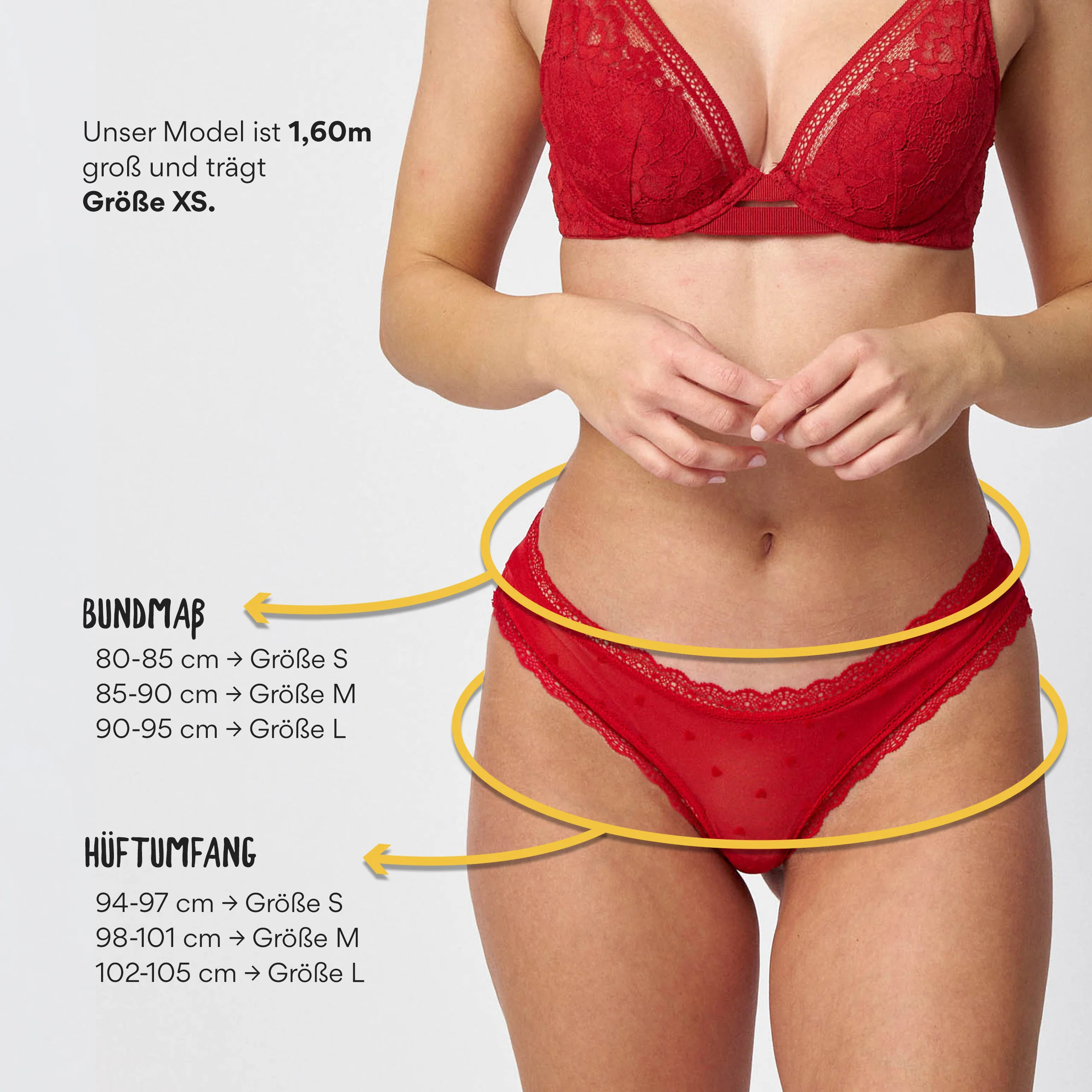 Tangas mit Spitze love | Kirschrot - Image 8