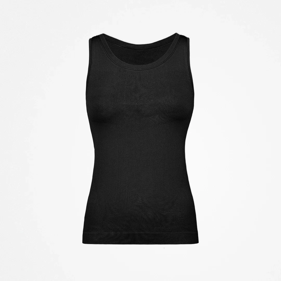 Tank Top Seamless Damen | Schwarz - Image 9