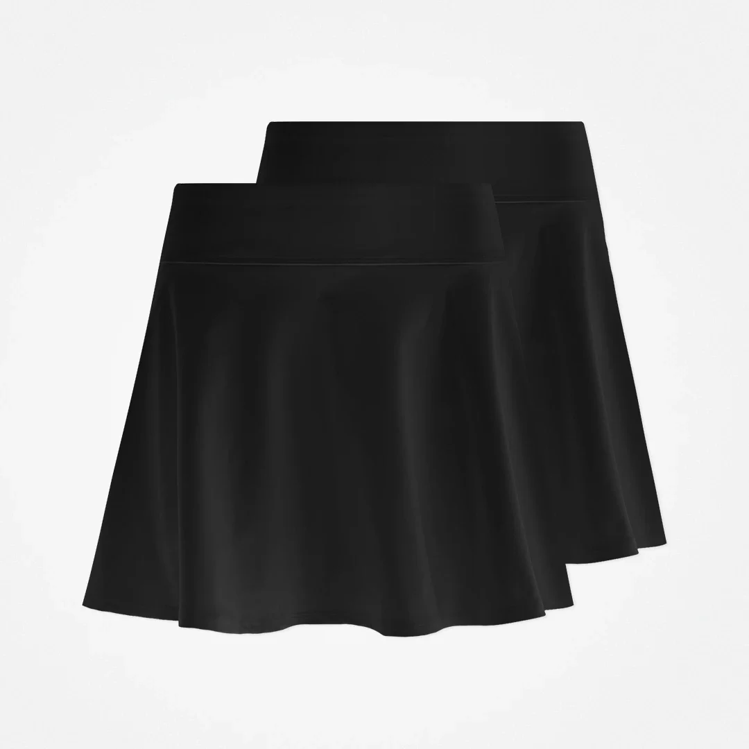 Tennisrock Damen | Schwarz - Image 10