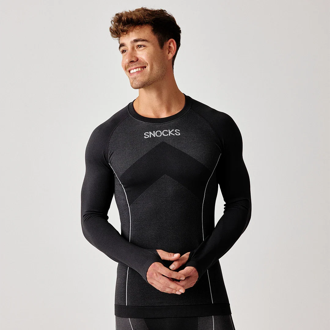 Thermounterhemd Herren | Schwarz - Image 5