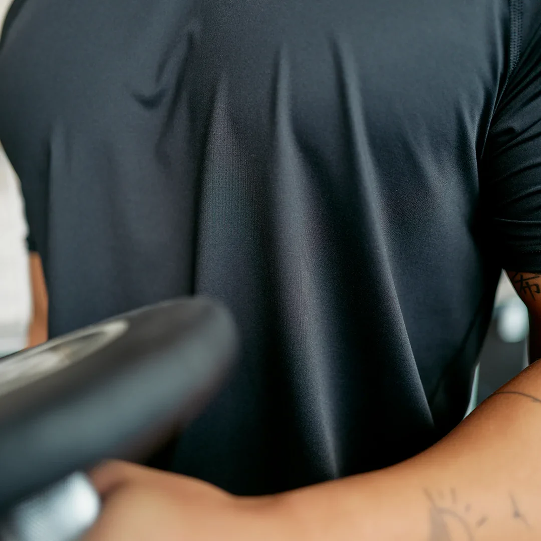 Trainingsshirt Raglan Herren | Schwarz - Image 4