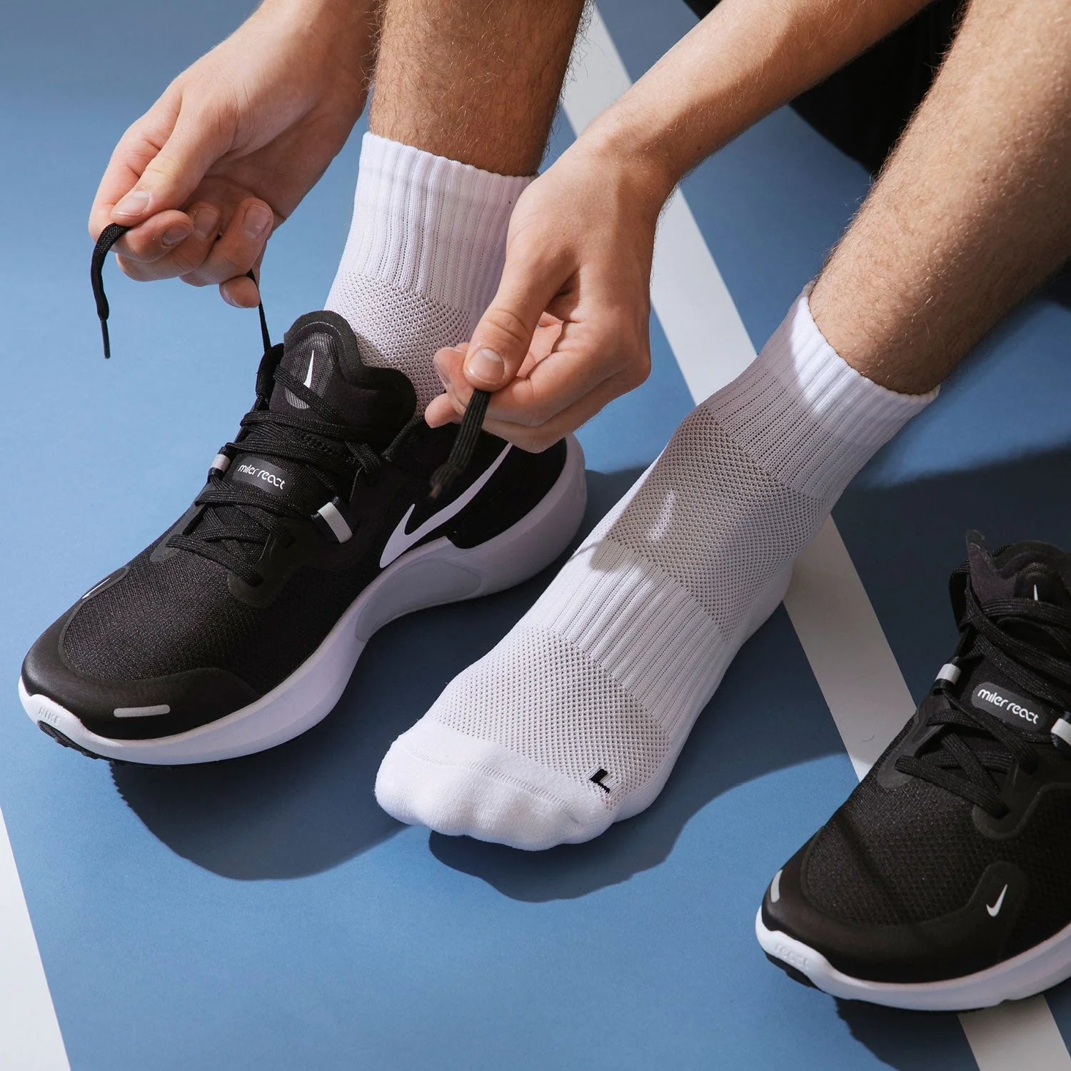 Mittelhohe Laufsocken | Weiß - Image 6